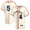 Mike Yastrzemski San Francisco Giants Cream 2024 Rickwood Jersey - All Stitched