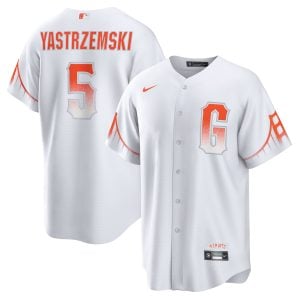 Mike Yastrzemski San Francisco Giants White City Connect Limited Jersey - All Stitched