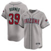 Corbin Burnes Arizona Diamondbacks Grey Road Limited Jersey - All Stitched