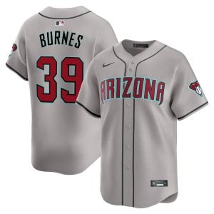 Corbin Burnes Arizona Diamondbacks Grey Road Limited Jersey - All Stitched