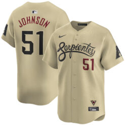 Randy Johnson Arizona Diamondbacks Sand City Connect Limited Jersey - All Stitched