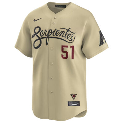 Alternative view of Randy Johnson Arizona Diamondbacks Sand City Connect Limited Jersey - All Stitched