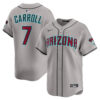 Corbin Carroll Arizona Diamondbacks Grey Road Limited Jersey - All Stitched