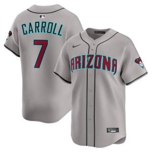 Corbin Carroll Arizona Diamondbacks Grey Road Limited Jersey - All Stitched