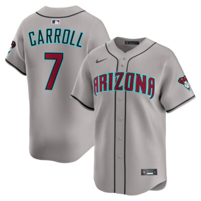 Corbin Carroll Arizona Diamondbacks Grey Road Limited Jersey - All Stitched