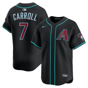 Corbin Carroll Arizona Diamondbacks Black Alternate Limited Jersey - All Stitched