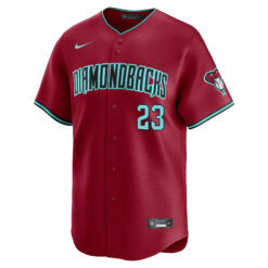 Alternative view of Zac Gallen Arizona Diamondbacks Red Alternate Limited Jersey - All Stitched