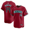 Gabriel Moreno Arizona Diamondbacks Red Alternate Limited Jersey - All Stitched