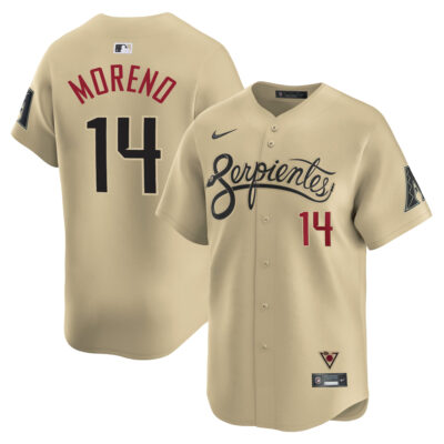 Gabriel Moreno Arizona Diamondbacks Sand City Connect Limited Jersey - All Stitched