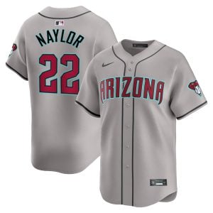 Josh Naylor Arizona Diamondbacks Grey Road Limited Jersey - All Stitched