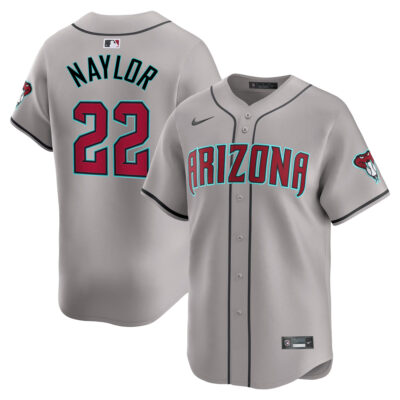 Josh Naylor Arizona Diamondbacks Grey Road Limited Jersey - All Stitched