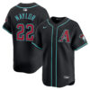 Josh Naylor Arizona Diamondbacks Black Alternate Limited Jersey - All Stitched