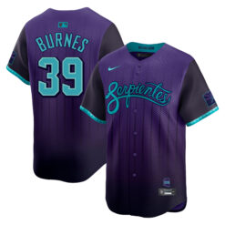 Corbin Burnes Arizona Diamondbacks Purple 2025 City Connect Limited Jersey - All Stitched