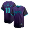 Jordan Lawlar Arizona Diamondbacks Purple 2025 City Connect Limited Jersey - All Stitched
