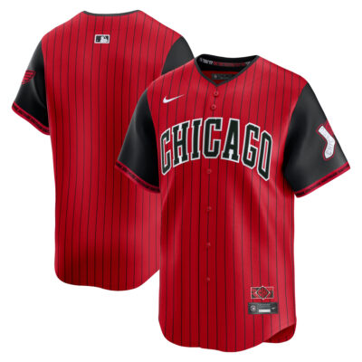 Chicago White Sox Red Black 2025 City Connect Limited Jersey - All Stitched