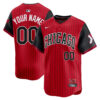 Custom Chicago White Sox Red Black 2025 City Connect Limited Jersey - All Stitched