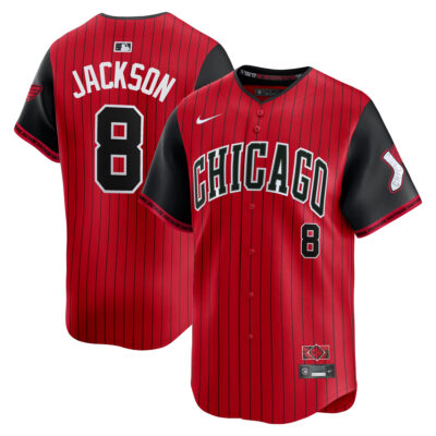 Bo Jackson Chicago White Sox Red Black 2025 City Connect Limited Jersey - All Stitched