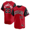 Andrew Benintendi Chicago White Sox Red Black 2025 City Connect Limited Jersey - All Stitched