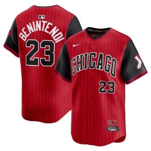 Andrew Benintendi Chicago White Sox Red Black 2025 City Connect Limited Jersey - All Stitched