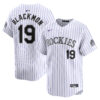 Charlie Blackmon Colorado Rockies White Home Limited Jersey - All Stitched