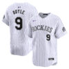 Brenton Doyle Colorado Rockies White Home Limited Jersey - All Stitched