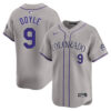 Brenton Doyle Colorado Rockies Grey Road Limited Jersey - All Stitched