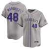 Germán Márquez Colorado Rockies Grey Road Limited Jersey - All Stitched