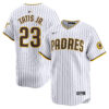 Fernando Tatis Jr San Diego Padres White Home Limited Jersey - All Stitched