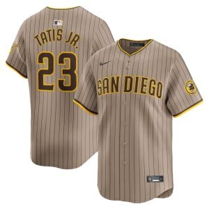 Fernando Tatis Jr San Diego Padres Tan Alternate Limited Jersey - All Stitched