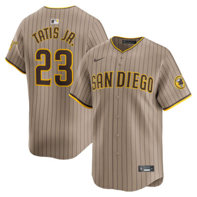 Fernando Tatis Jr San Diego Padres Tan Alternate Limited Jersey - All Stitched