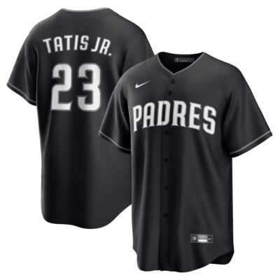 Fernando Tatis Jr San Diego Padres Black Jersey - All Stitched
