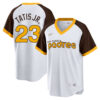 Fernando Tatis Jr San Diego Padres White Cooperstown Jersey - All Stitched