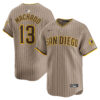 Manny Machado San Diego Padres Tan Alternate Limited Jersey - All Stitched
