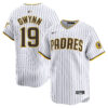 Tony Gwynn San Diego Padres White Home Limited Jersey - All Stitched