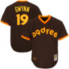 Tony Gwynn San Diego Padres Brown Cooperstown Collection Jersey - All Stitched
