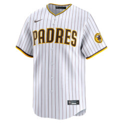 Alternative view of Joe Musgrove San Diego Padres White Home Limited Jersey - All Stitched