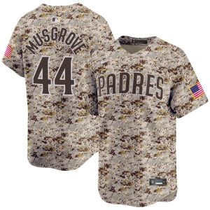 Joe Musgrove San Diego Padres Camo Alternate Limited Jersey - All Stitched