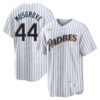 Joe Musgrove San Diego Padres 1998 White Cooperstown Jersey - All Stitched