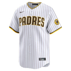 Alternative view of Trevor Hoffman San Diego Padres White Home Limited Jersey - All Stitched
