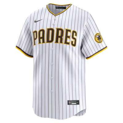 Alternative view of Trevor Hoffman San Diego Padres White Home Limited Jersey - All Stitched