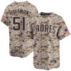 Trevor Hoffman San Diego Padres Camo Alternate Limited Jersey - All Stitched