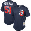 Trevor Hoffman San Diego Padres Navy Cooperstown Collection Jersey - All Stitched