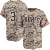 Jackson Merrill San Diego Padres Camo Alternate Limited Jersey - All Stitched
