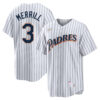 Jackson Merrill San Diego Padres 1998 White Cooperstown Jersey - All Stitched