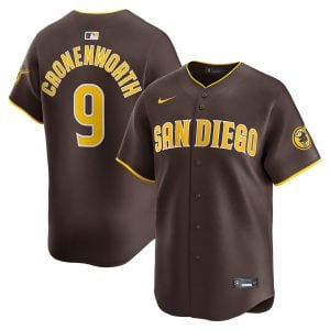 Jake Cronenworth San Diego Padres Brown Road Limited Jersey - All Stitched