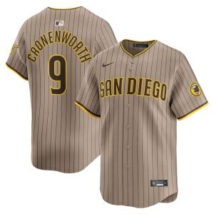 Jake Cronenworth San Diego Padres Tan Alternate Limited Jersey - All Stitched