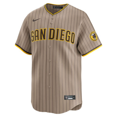 Alternative view of Jake Cronenworth San Diego Padres Tan Alternate Limited Jersey - All Stitched