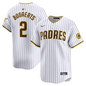 Xander Bogaerts San Diego Padres White Home Limited Jersey - All Stitched