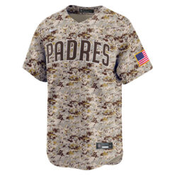 Alternative view of Xander Bogaerts San Diego Padres Camo Alternate Limited Jersey - All Stitched