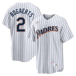 Xander Bogaerts San Diego Padres 1998 White Cooperstown Jersey - All Stitched